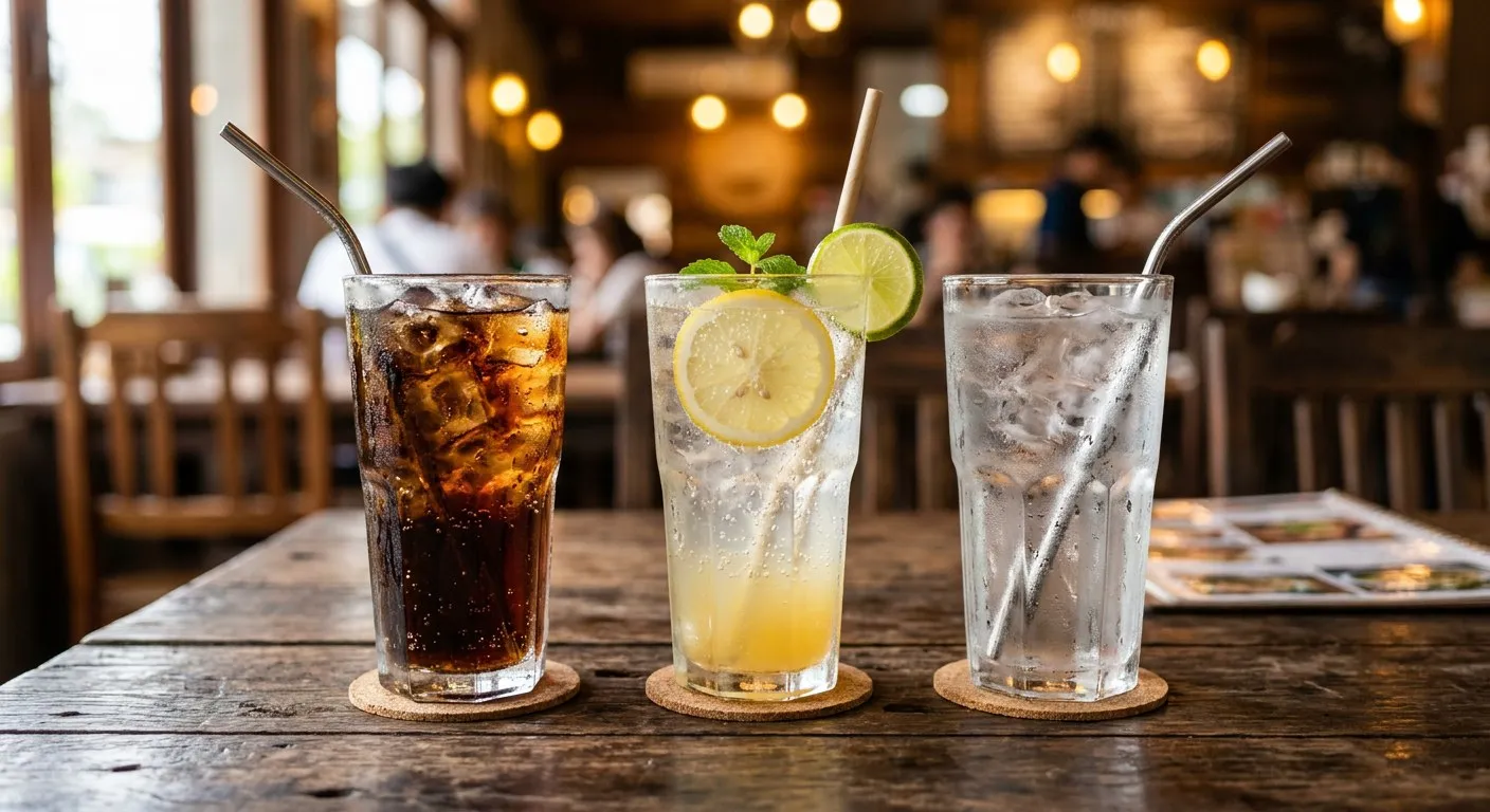 Cold Drinks at Pin Toh Asian