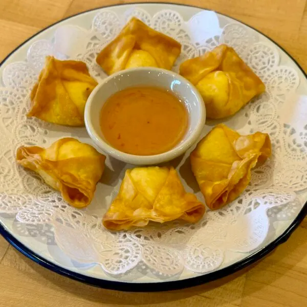 Crab Puffs at Pin Toh Asian