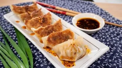 Gyoza at Pin Toh Asian