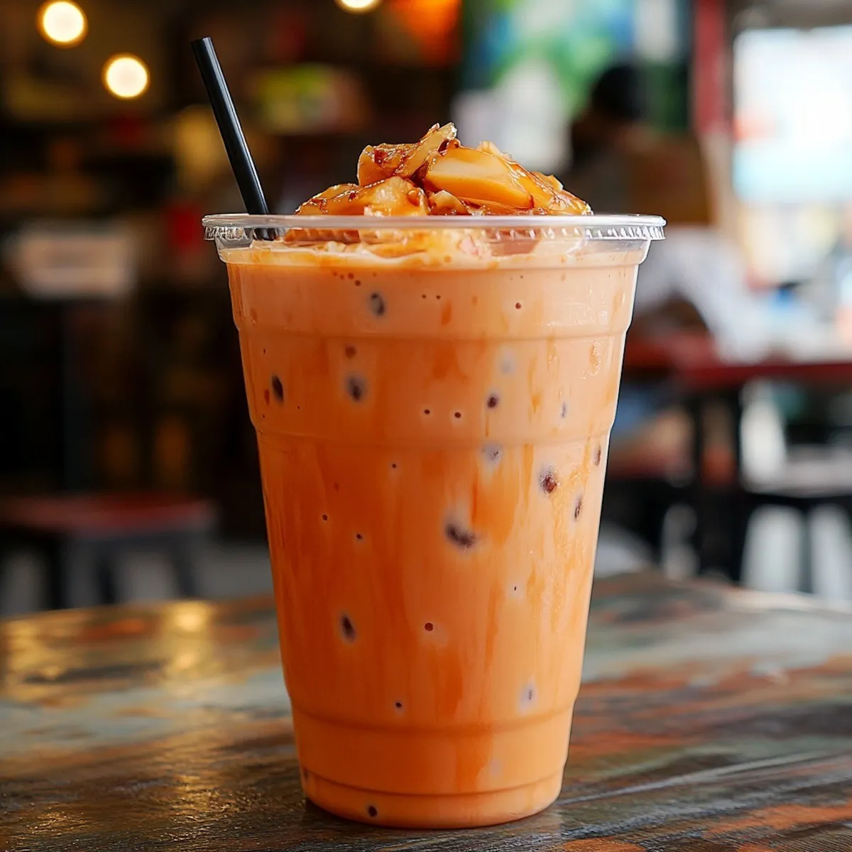 Thai Tea / Thai Coffee / Green Tea at Pin Toh Asian
